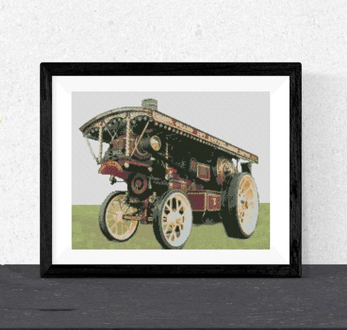 Showmans traction steam engine - steam,