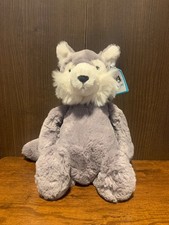 Jellycat Medium Bashful Wolf -