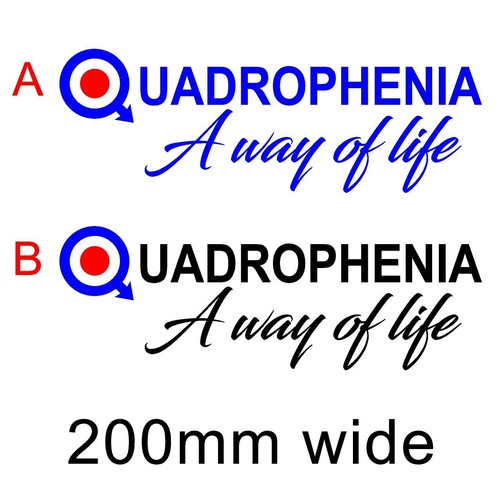 Quadrophenia way life - a, of