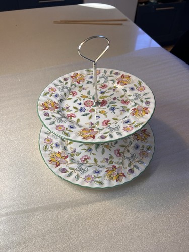 Minton china2 tier green - china2,