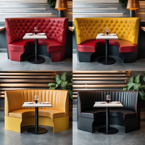 Banquette booth bench seating - banquette,