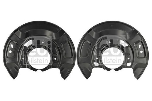 Pair brake cover back - brake, plate