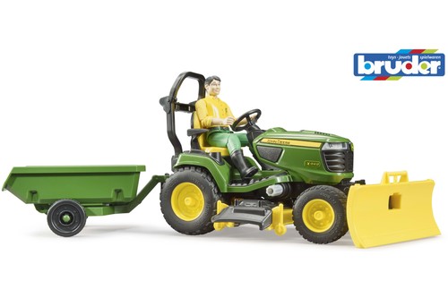 Bruder bworld lawn tractor - bworld, w/