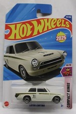 2025 HOT WHEELS * M CASE * LOTUS CORTINA COMPACT KINGS 10/10 WHITE 