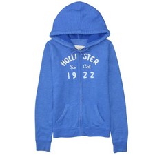 Hollister Womens Hoodie Blue