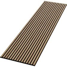 Acoustic slat wall panel Real