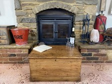 Old Antique Pine Chest