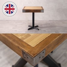 BUTCHERS BLOCK CAFE TABLE