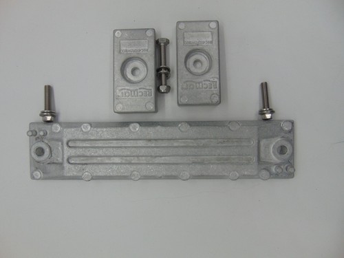 Aluminium anode gearbox - aluminium,