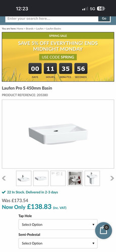 Laufen pro 450mm - laufen,