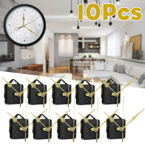 10pc silent wall clock - 10pc,