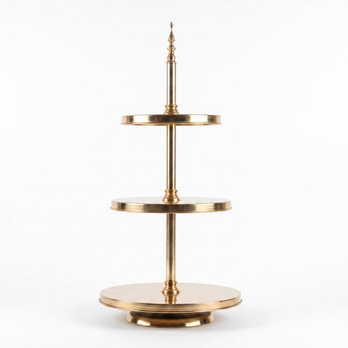 Tier metal dessert - 3‑tier,