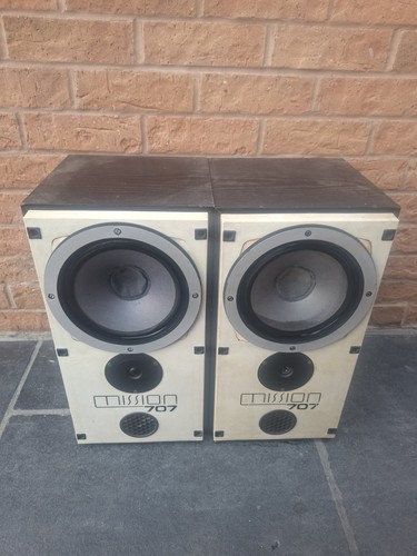 Mission 707 vintage speakers - mission,