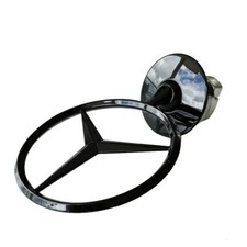 Black 44 mm Mercedes Bonnet
