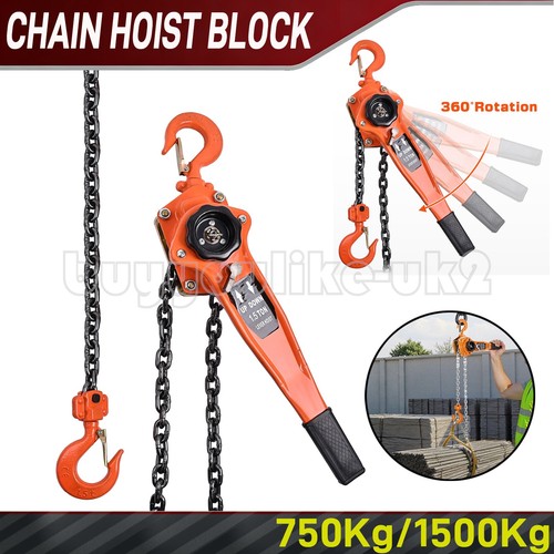 Chain hoist block tackle - block, &