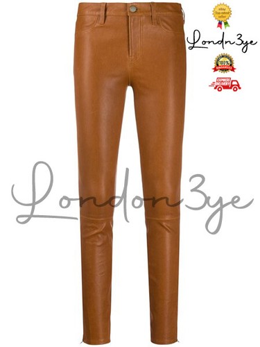 Women genuine lambskin skinny - genuine,