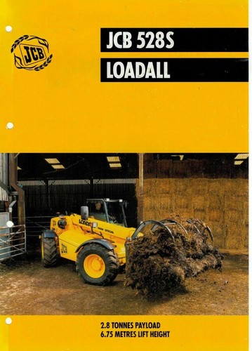 Jcb 528s loadall brochure - jcb, /