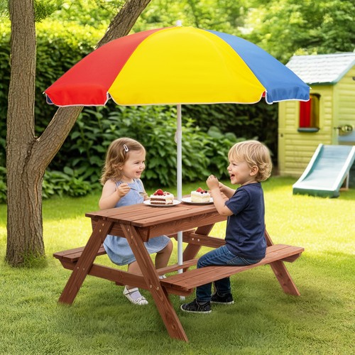 Wooden kids picnic - wooden,