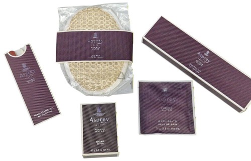 Asprey travel pack - set, loofah