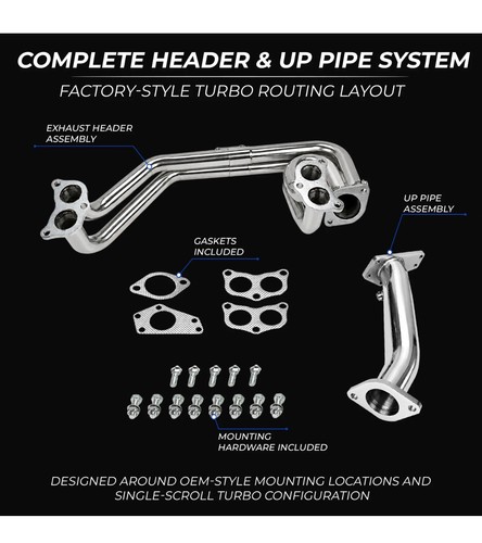 Subaru wrx sti exhaust header - wrx,