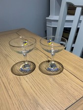 Pair of  Vintage Babycham Glasses