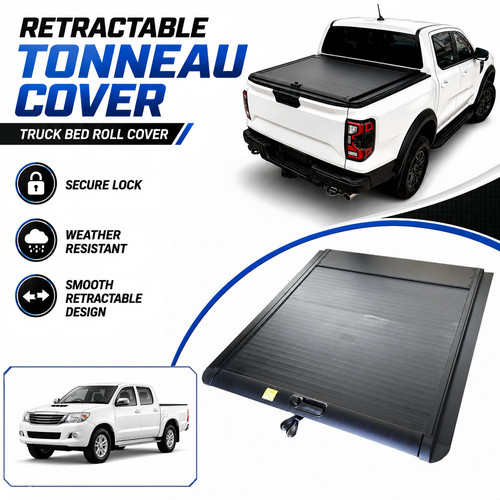 Retractable tonneau cover fits - cover,