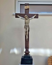 Large Antique Crucifix 80cm