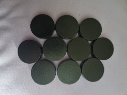Set black wooden - of, 10