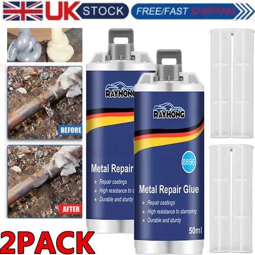 Metal repair gel paste - 2x,