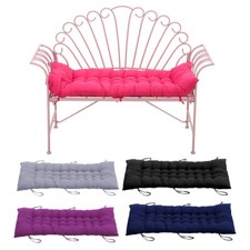 2-3 Seater Garden Sun Lounger Pad Chair Recliner Bench Window Seat Cushion Pad
