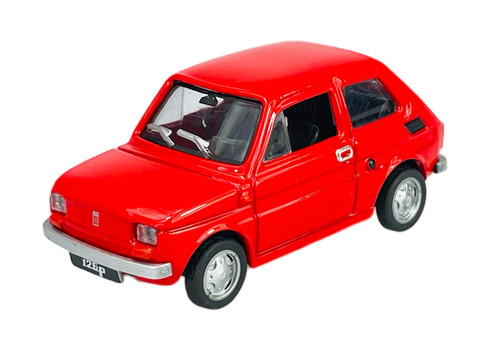 Fiat 126p maluch red 1 - "maluch", 1:43