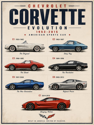 Chevrolet corvette evolution - chevrolet,