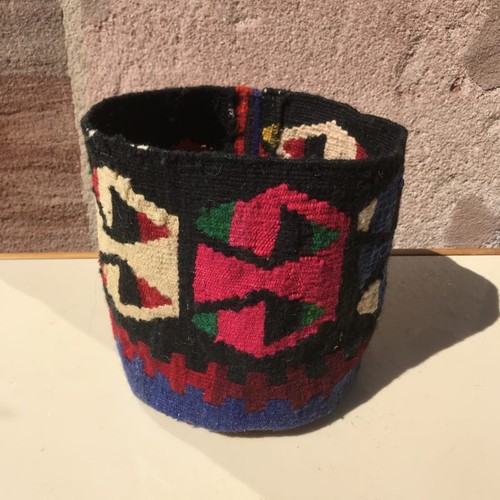 Kilim flower pot hand - kilim,