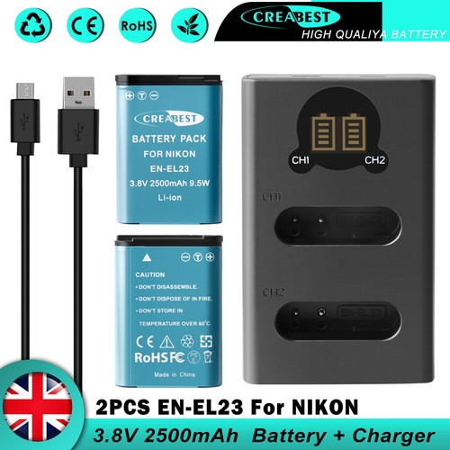 El23 battery charger - en-el23,