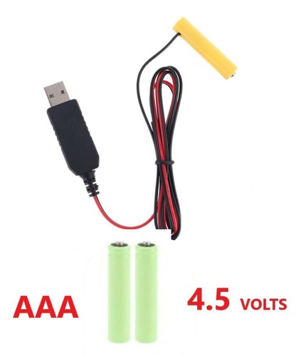 Aaa battery eliminator - battery,