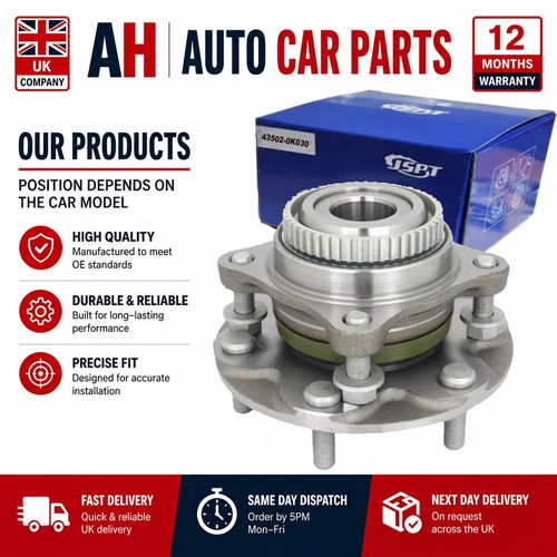 Front wheel bearing - bearing, fits