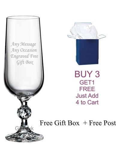 Personalised engraved crystal - engraved,
