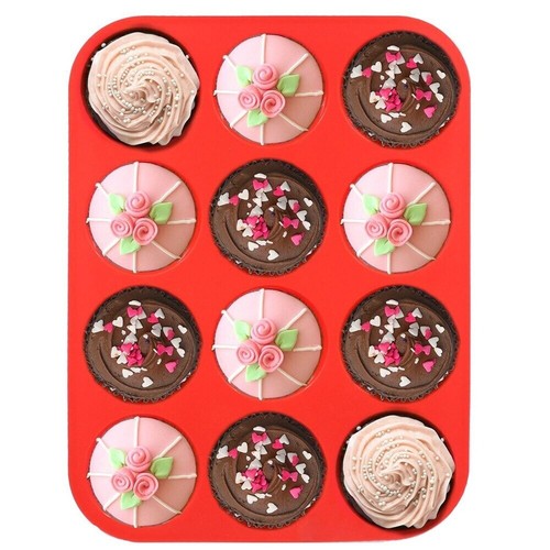 Silicone cupcake muffin pan - muffin,