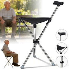 Cane with Seat Foldable