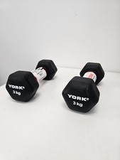 York Neoprene Hex Dumbbells