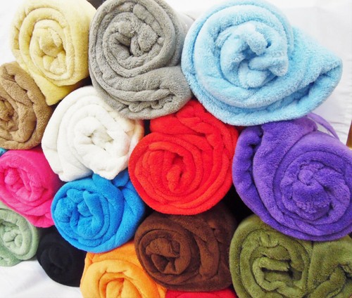 Large luxury faux fur throw - large,