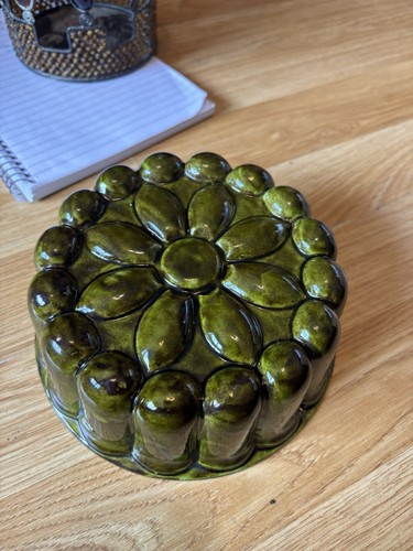 Ceramic green glazed - ceramic, vintage