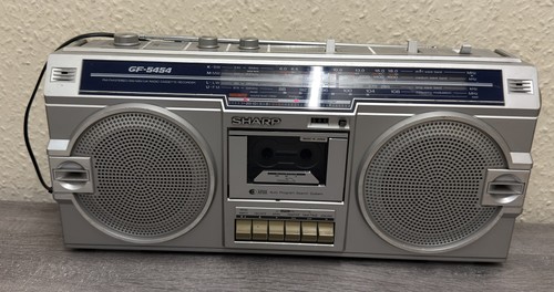 Sharp 5454e boombox stereo - boombox,