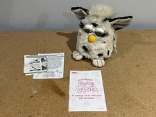 1999 TIGER FURBY BABY - BLACK/WHITE - NOT WORKING - FREE UK POSTAGE!!