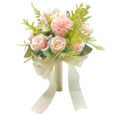 Artificial Rose Flower Bridal Bouquets Wedding Bouquets for Bride Bridesmaids
