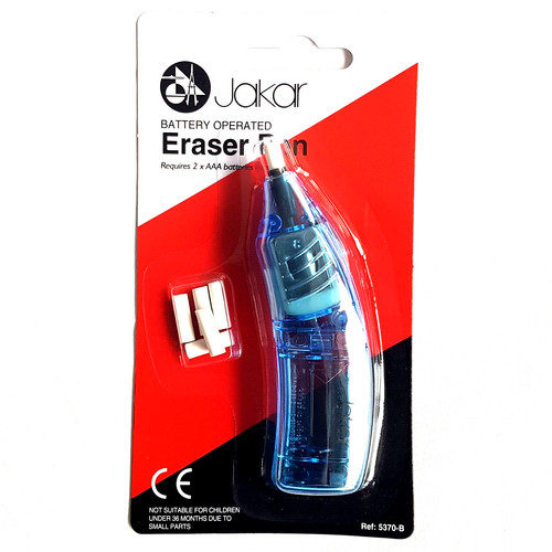 Jakar battery operated eraser - battery,