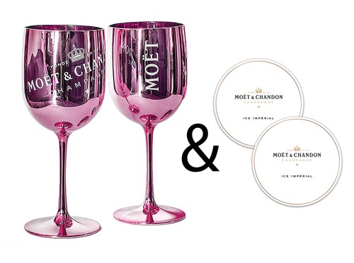 Moet chandon pink - moet, ice