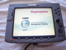 Raymarine E120 Classic Chartplotter & MFD Display; Works Great