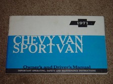 1971 Chevrolet Sport Van