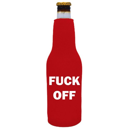 Off neoprene beer bottle - beer,